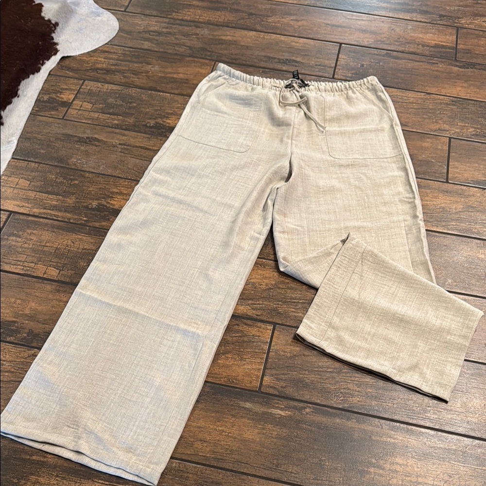 Vero Moda Casual Beige Pants